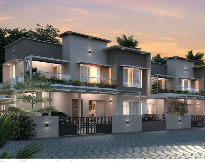 4 BHK Independent House/Villa for Sale in The Heaven Hills , Kazhakkoottam   , Trivandrum