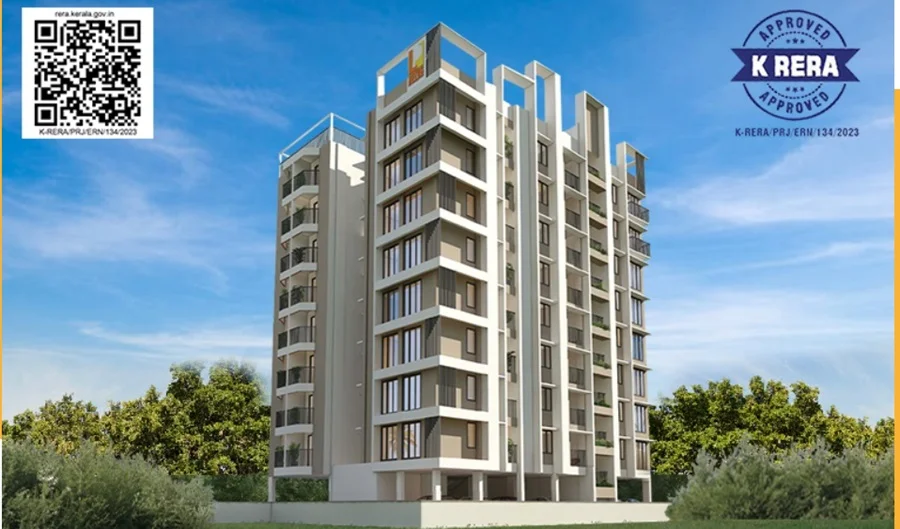 3 BHK Apartment for Sale in Lotus Sivaganga, Thrippunithura, Kochi