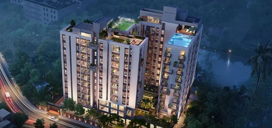 2 BHK Apartment for Sale in Isha Sanctorum, Beliaghata  , Kolkata