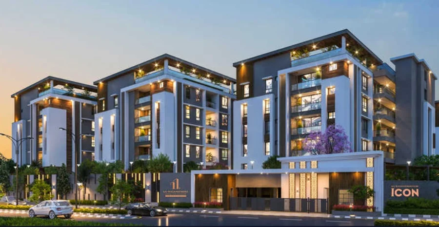 Apartment for Sale in Sai Raghavendras BR Icon, Banjara Hills , Hyderabad