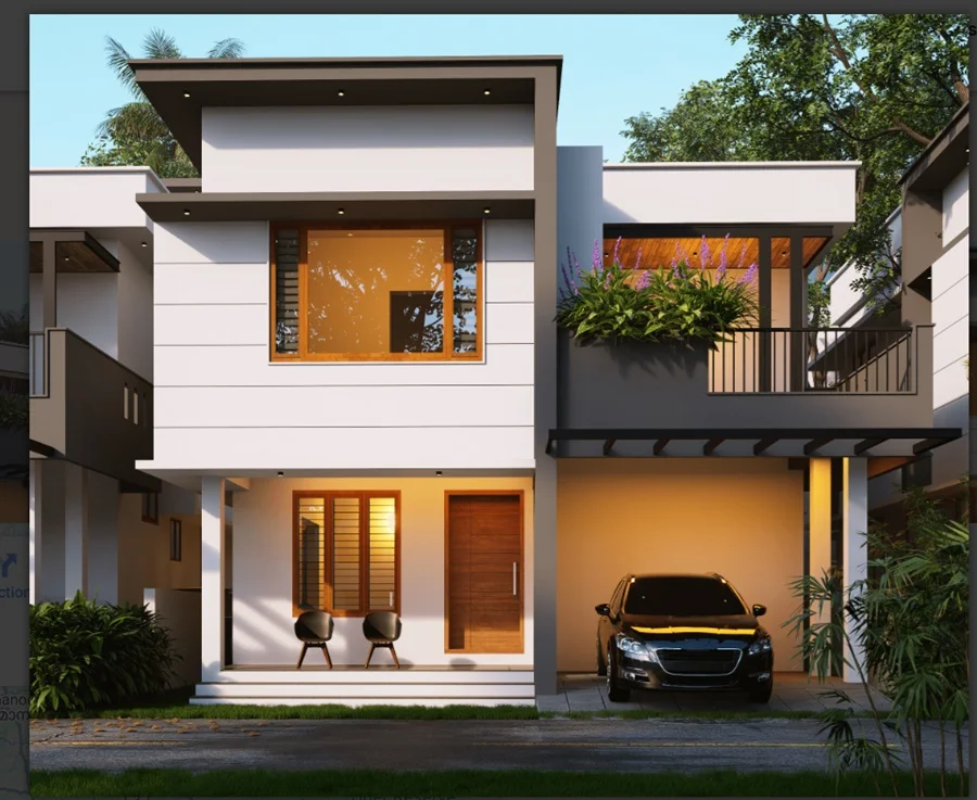 2 BHK Independent House/Villa for Sale in Sun Spring Hill Villa , Nedumangadu, Trivandrum