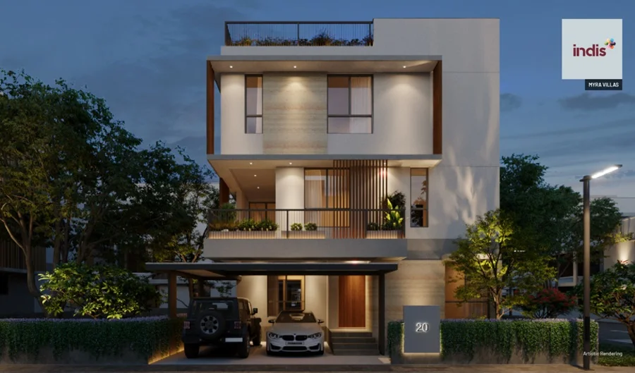 4 BHK Independent House/Villa  for Sale  in Indis Myra Villa , Bolarum , Hyderabad