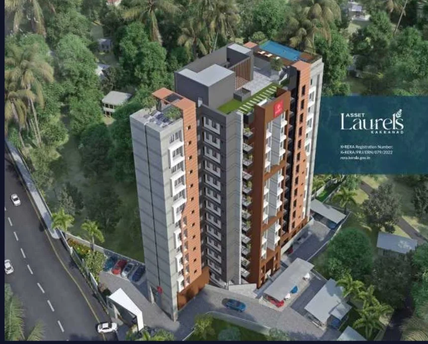 Apartment for Sale in Asset Laurels, Kakkanad, Kochi