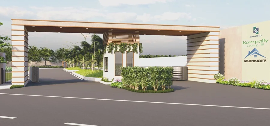 Residential Land for Sale in Kompally County 3 , Gundlapochampally , Hyderabad