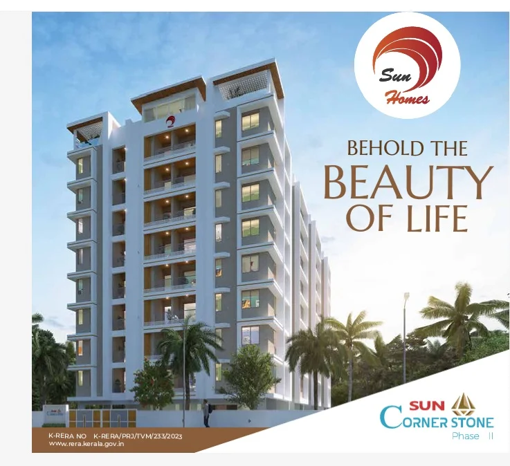 2 BHK Independent House/Villa for Sale in Sun Corner Stone Phase II, Pettah, Trivandrum