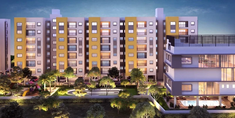 1 BHK Apartment for Sale in S&P Courtyard, Mogappair West, Chennai