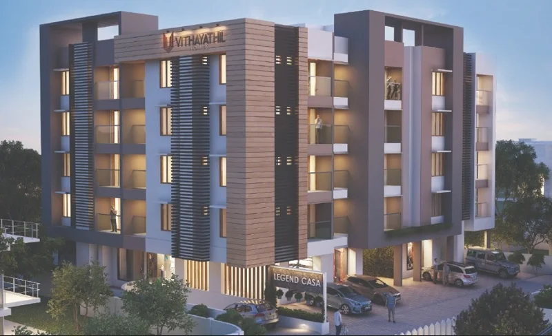 2 BHK Apartment for Sale in Vithayathil Legend Casa, Kadavanthara, Kochi