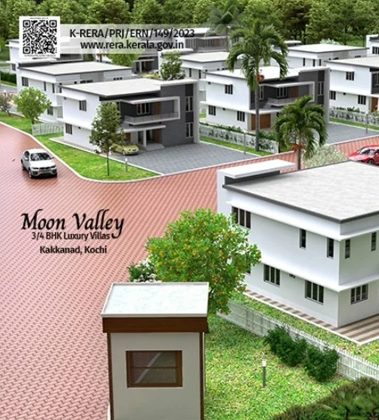 3 BHK Independent House/Villa for Sale in Build Own Moon Valley, Kakkanad, Kochi