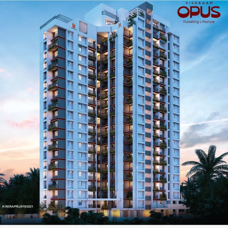3 BHK Apartment for Sale in Vishraam Opus, Punkunnam   , Thrissur