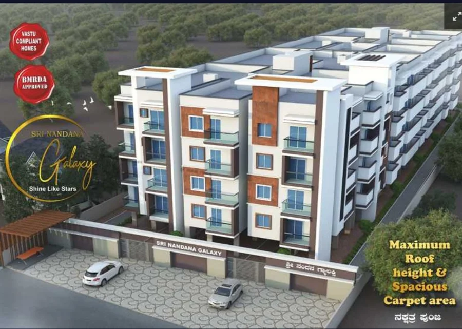 2 BHK Apartment for Sale in Sri Nandana Galaxy, Sarjapur Road, Bangalore