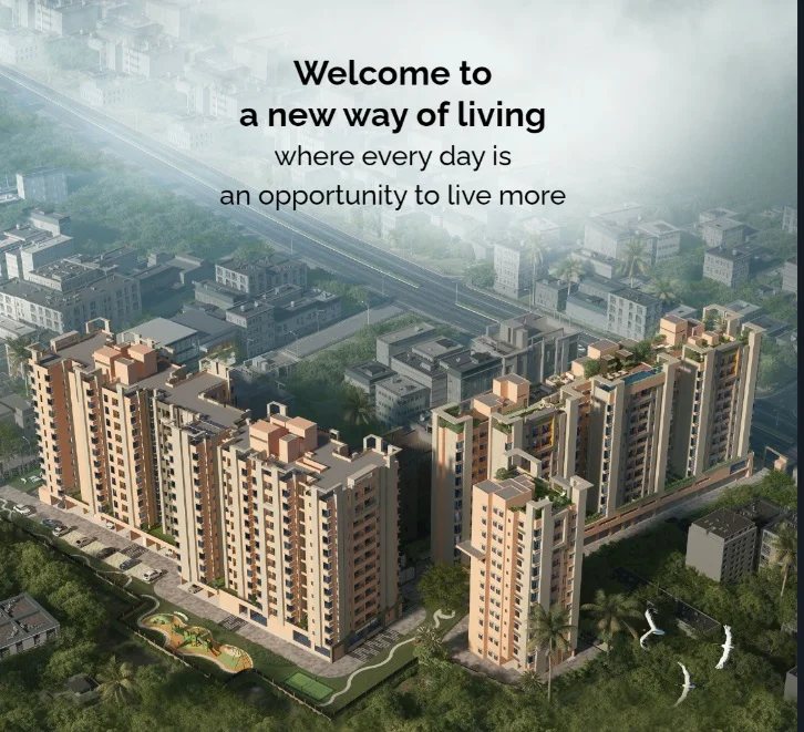 2 BHK Apartment for Sale in Rishi Ventoso Phase 2, Madhyamgram, Kolkata