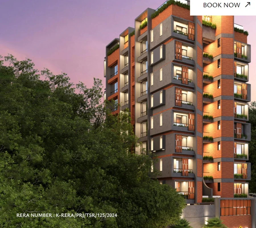 2 BHK Apartment for Sale in Ravissan Vilamont Apartments, Puranattukara   , Thrissur