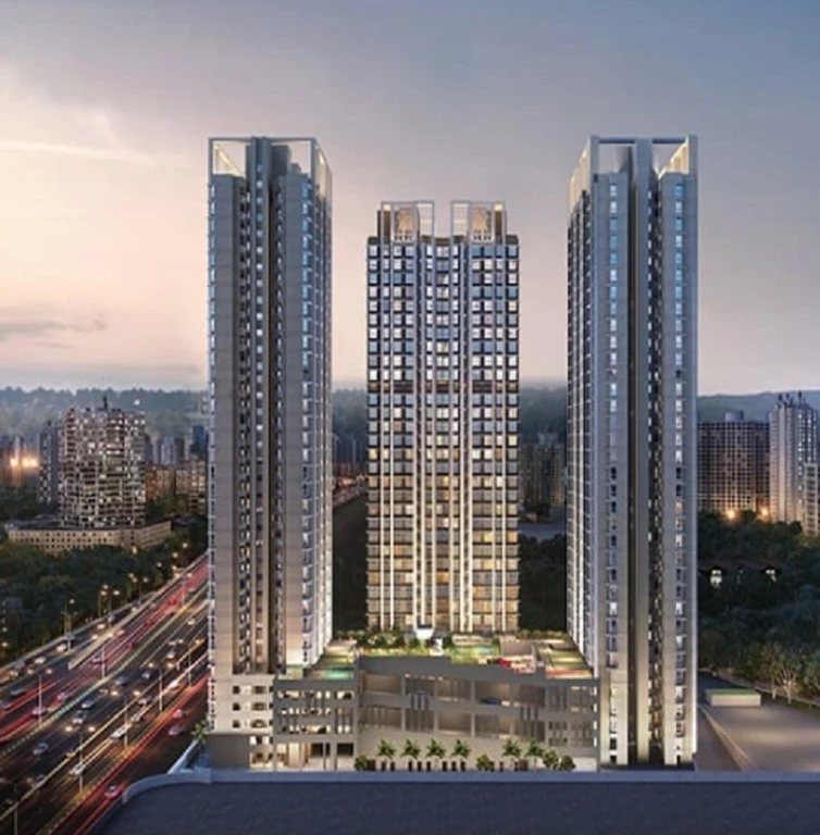 2 BHK Apartment for Sale in Sheth Corp Zuri, Thane West, Thane