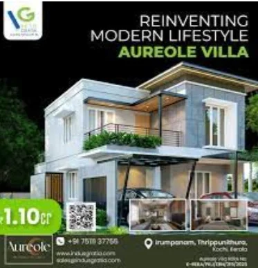 Independent House/Villa for Sale in IndusGratia Aureole Villas, Thrippunithura, Kochi