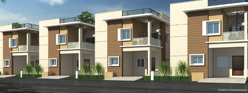 3 BHK Independent House/Villa for Sale in Praneeth Pranav Leaf, Mallampet, Hyderabad