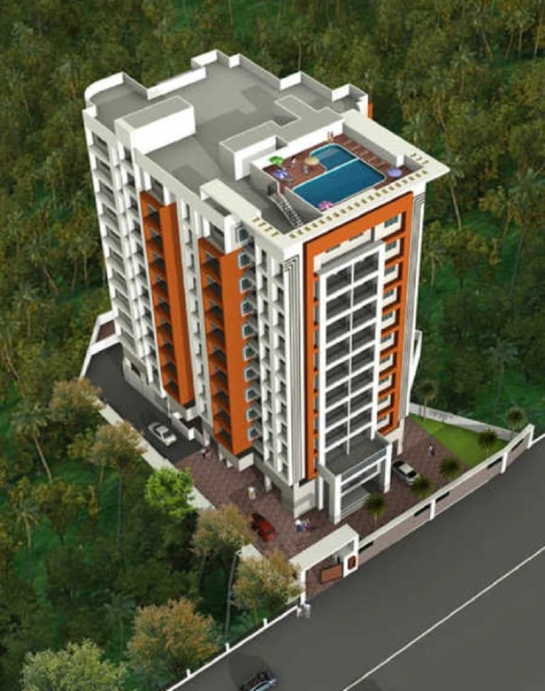 2 BHK Apartment for Sale in Shanoor Metro Square, Pattom   , Trivandrum