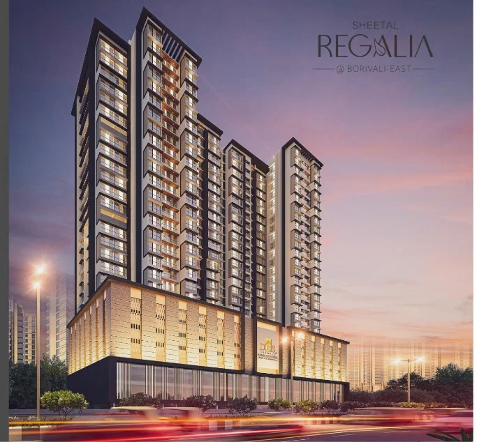 2 BHK Apartment for Sale in DGS Sheetal Regalia, Borivali East   , Mumbai