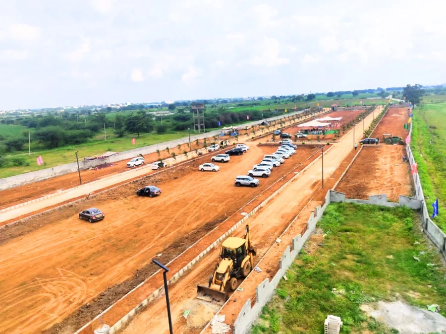 Residential Land for Sale in Bhashyam Emerald County, Thimmapur, Hyderabad