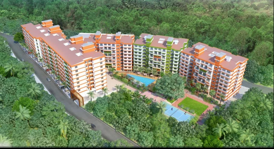 Apartment for Sale in Prabhu Violetta, Holy Cross Colony, South Goa