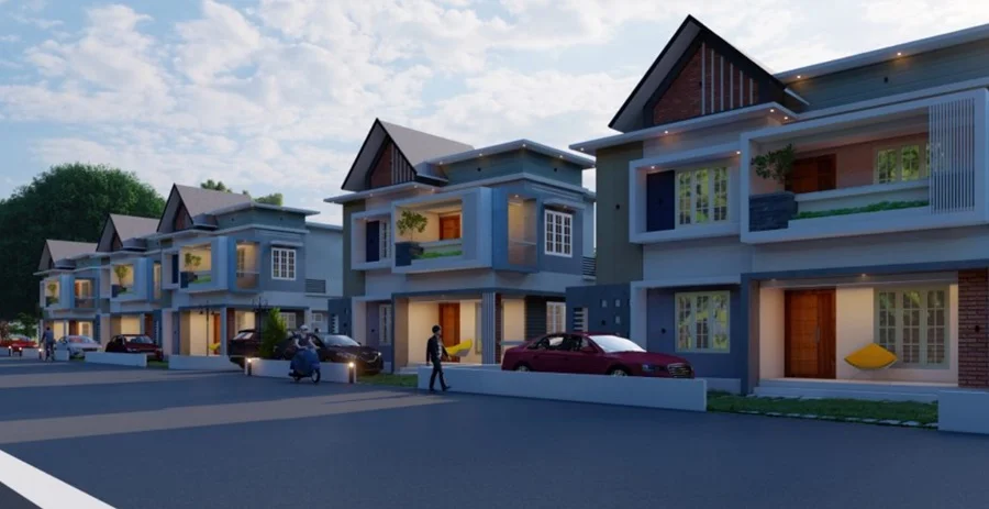 3 BHK Independent House/Villa for Sale in Casa Vista Winsome Gardens, Madavoorpara, Trivandrum