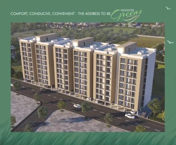 4 BHK Apartment  for Sale  in Nilkanth Greens , Kalali, Vadodara