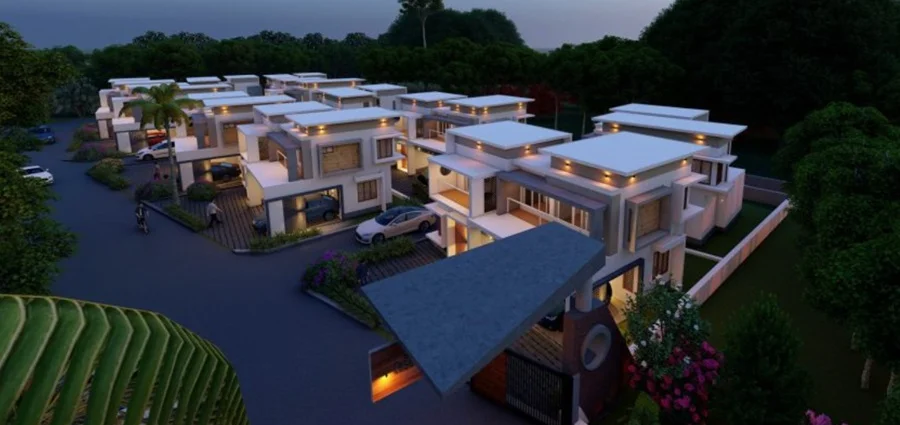 4 BHK Independent House/Villa for Sale in Casa Vista Eden Gardens, Pallippuram   , Trivandrum