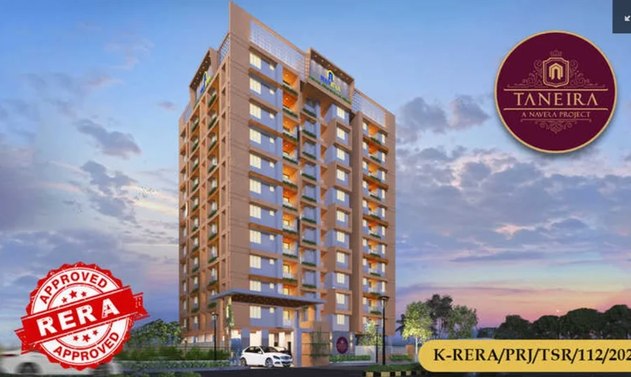 2 BHK Apartment for Sale in Navera Taneira, Kuriachira   , Thrissur