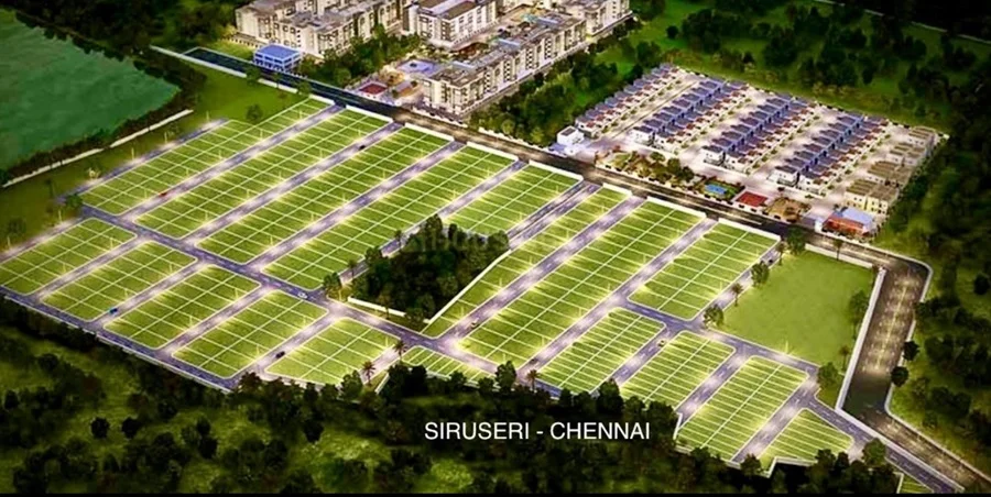 Residential Land for Sale in DLF Parc Estate, Siruseri, Chennai