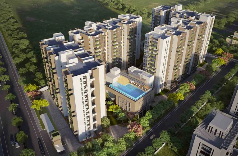 2 BHK Apartment for Sale in Myscape Sanctuary, Hafeezpet , Hyderabad