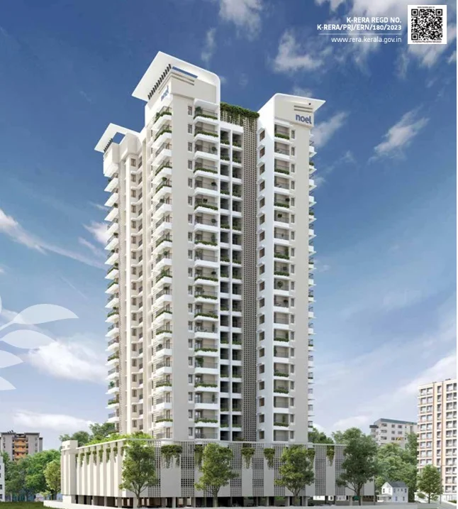 3 BHK Apartment for Sale in Noel Peace, Vazhakkala, Kochi