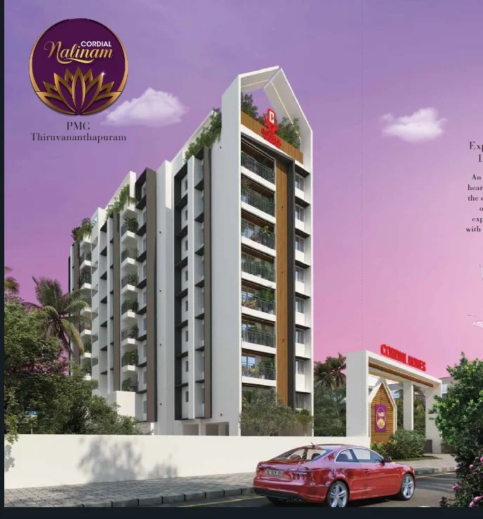 2 BHK Apartment for Sale in Cordial Nalinam, Vanchiyoor   , Trivandrum