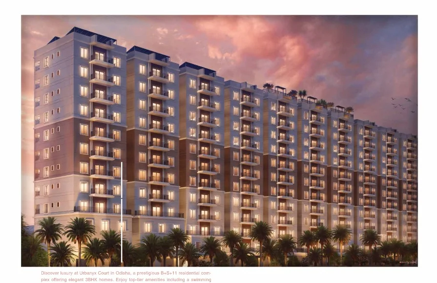 Apartment for Sale in Urbanyx Court, Khandagiri, Bhubaneswar