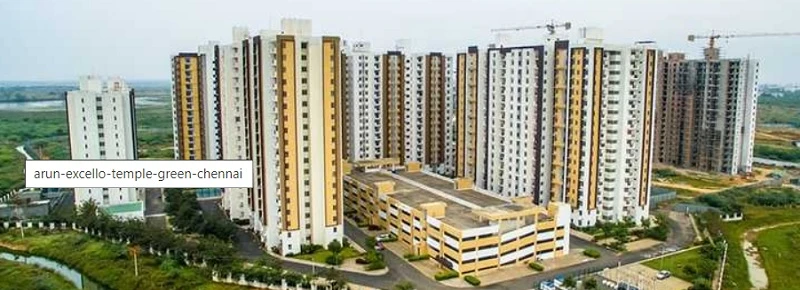 1 BHK Apartment for Sale in Arun Excello Temple Green Heights, Oragadam, Chennai