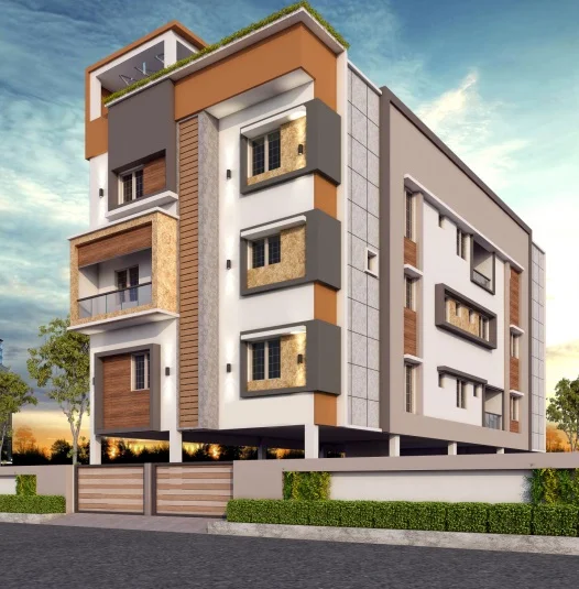 2 BHK Apartment for Sale in AK Chrysolite, Selaiyur, Chennai