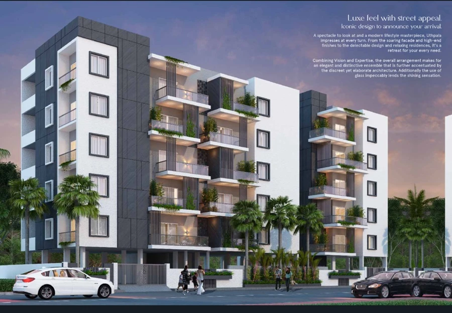 3 BHK Apartment for Sale in Canny Utpala , Kondapur , Hyderabad