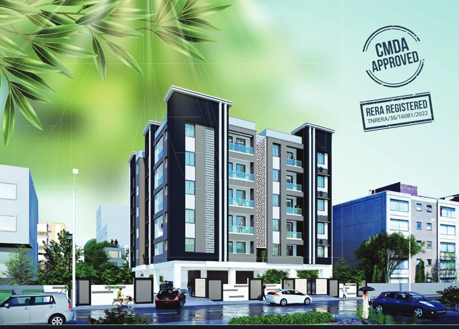 3 BHK Apartment  for Sale  in Sree Sai Tulive, Mugalivakkam, Chennai