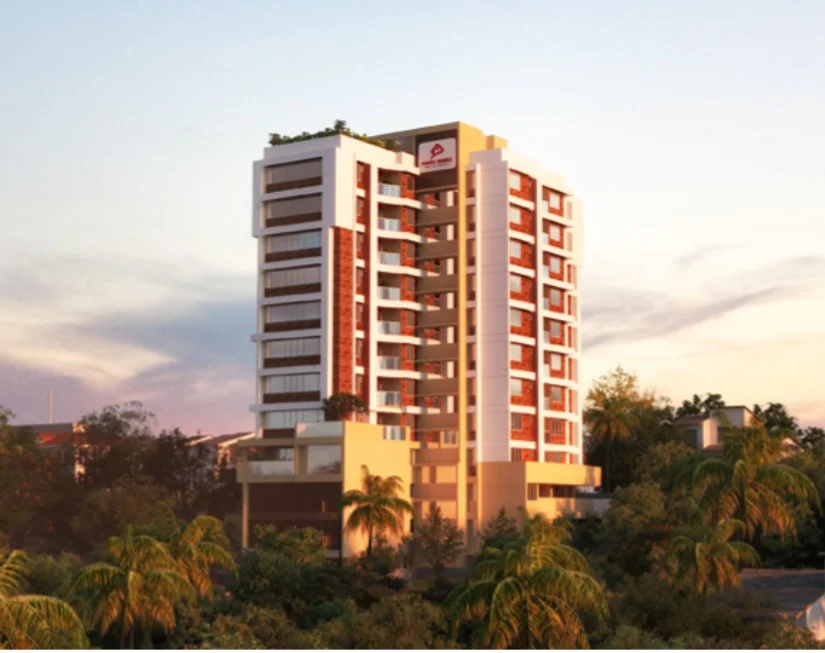 3 BHK Apartment for Sale in Parka Luxnova, Palayam   , Trivandrum
