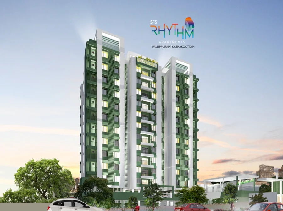 2 BHK Apartment for Sale in SFS Rhythm, Pallippuram   , Trivandrum