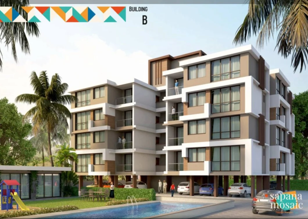 Apartment for Sale in Nanu Mosaic, Salcete, South Goa