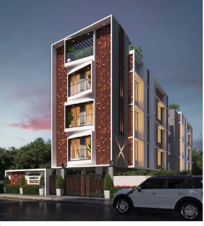 3 BHK Apartment for Sale in India Builders Highstreet Habitat, Saibaba Colony, Coimbatore