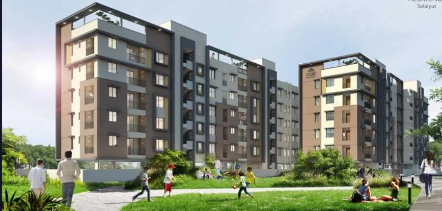 3 BHK Apartment for Sale in Sudarsan Cosmo Residence, East Tambaram, Chennai