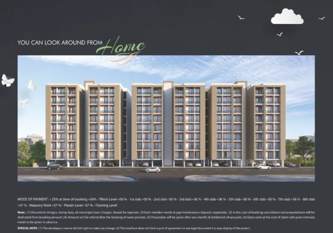 4 BHK Apartment for Sale in Nilkanth Greens , Kalali, Vadodara