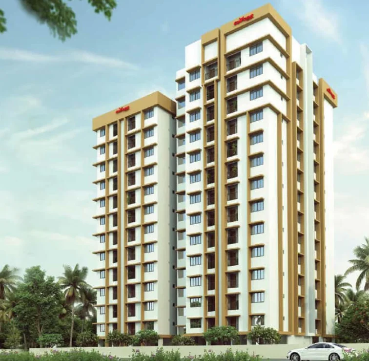 2 BHK Apartment for Sale in Confident Pioneer, Karyvattom, Trivandrum