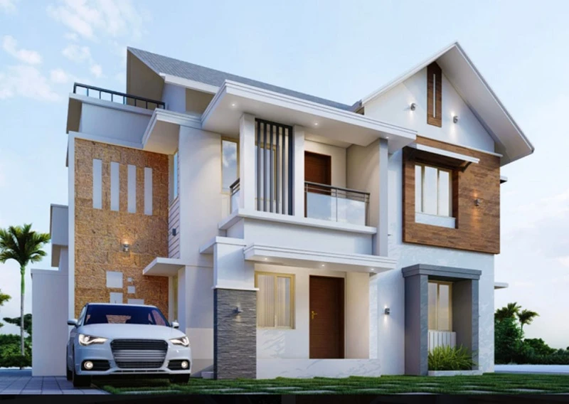 3 BHK Independent House/Villa for Sale in Chathamkulam Temple Park, Chandranagar Colony, Palakkad
