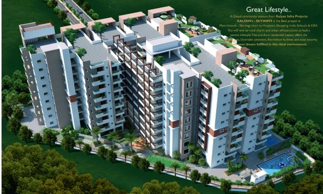 3 BHK Apartment  for Sale  in Kalyans Skyway 9, Narsingi, Hyderabad