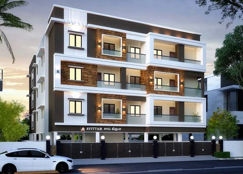3 BHK Apartment for Sale in  Avittam saikruba, Chromepet, Chennai