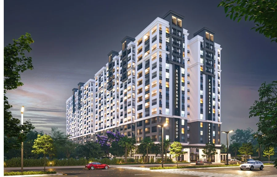 3 BHK Apartment for Sale in Panchajanya Heights, Chandanagar, Hyderabad