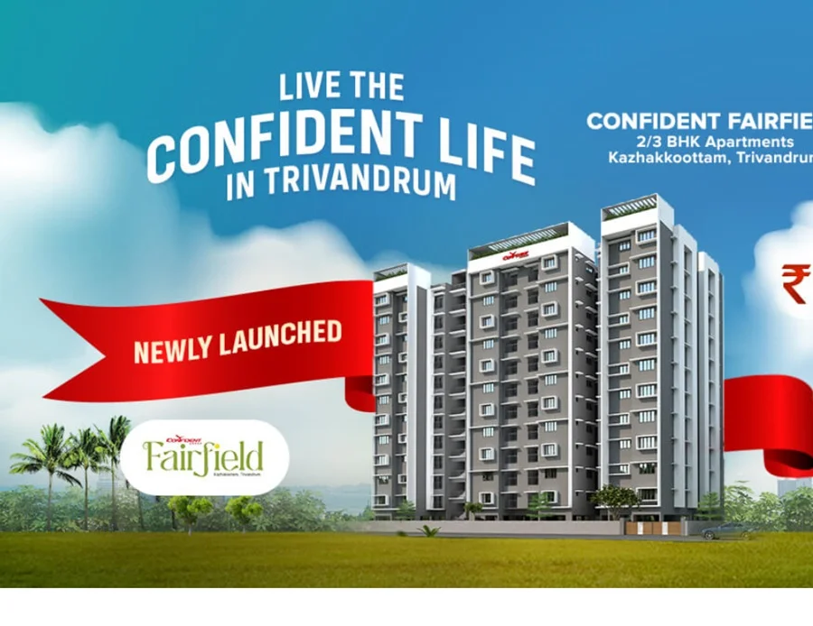 3 BHK Apartment for Sale in Confident Fairfield, Kazhakkoottam   , Trivandrum