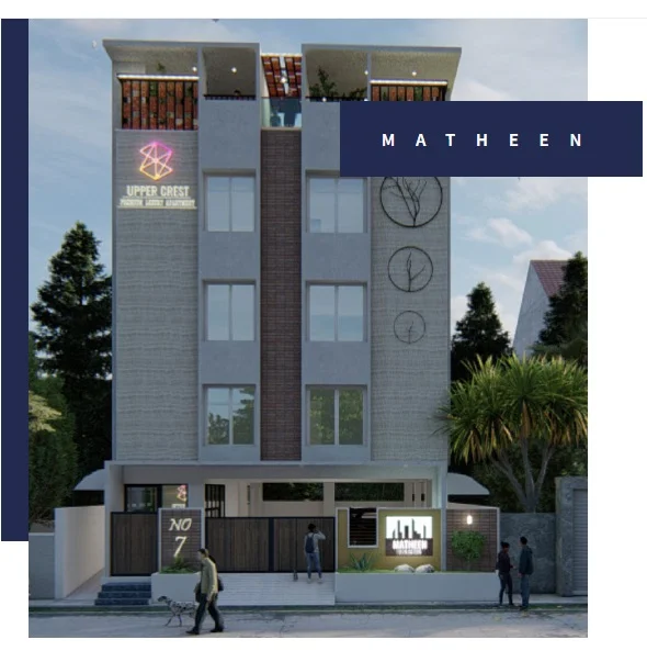 3 BHK Apartment for Sale in Matheen Upper Crest, Thiruvanmiyur, Chennai