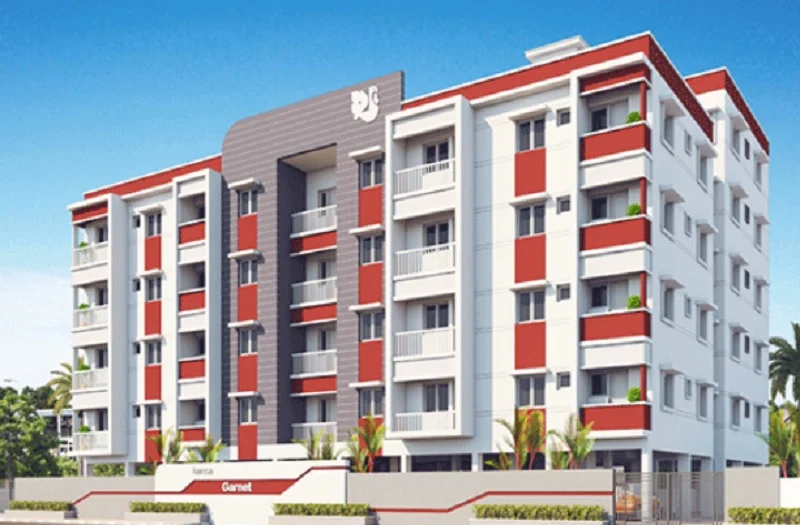 2 BHK Apartment for Sale in Hansa Garnet, Thiruvottiyur, Chennai